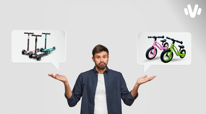 Bicicleta Muvter Kids y Scooter Muvter Kids: ¿qué opción elegir?
